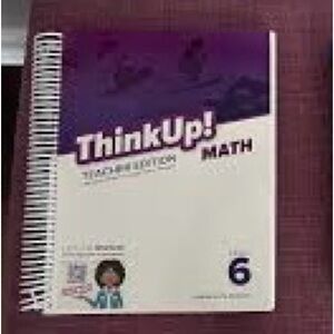 Thinkup Teacher Edition Math Level 6